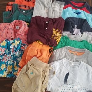 2T boys summer clothes lot